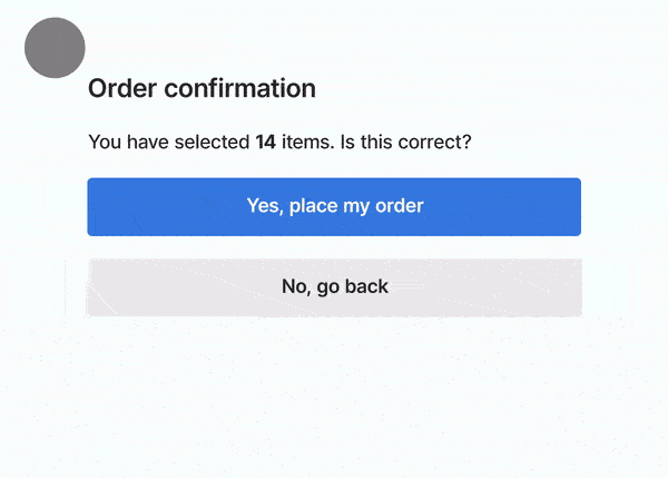 A button shifting down unexpectedly as content loads above it, causing a misclick